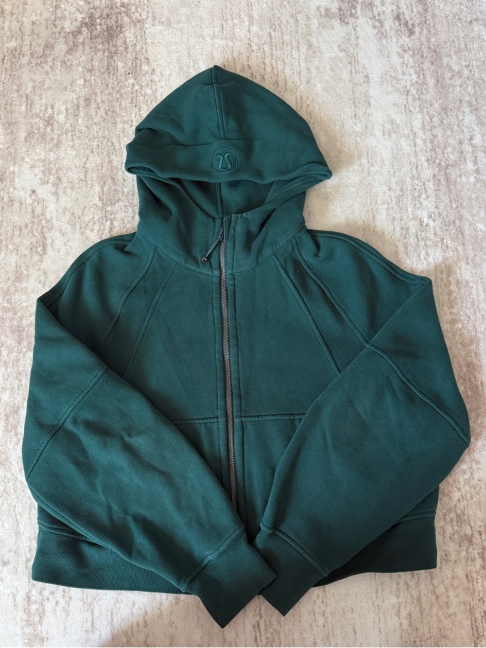 Lululemon Scuba Full-Zip Hoodie Storm Teal M/L